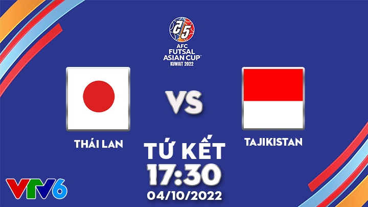 Nhật Bản vs Indonesia - VCK Futsal Châu Á 2022