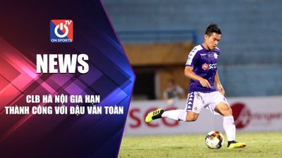 CLB Hà Nội gia hạn thành công với Đậu Văn Toàn