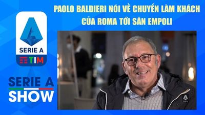Cựu tiền đạo Paolo Baldieri nói về chuyến làm khách của Roma tới sân Empoli | Serie A Show