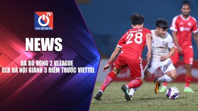 Đá bù vòng 2 V.League - CLB Hà Nội giành 3 điểm trước Viettel