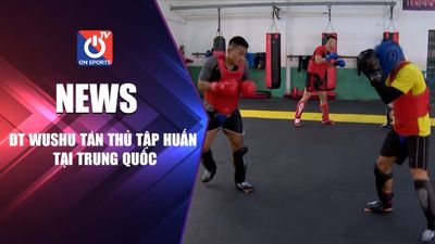 ĐT Wushu tán thủ tập huấn tại Trung Quốc