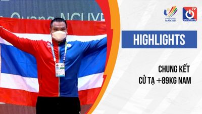 Highlights: Chung kết Cử tạ +89kg nam - HCB - SEA Games 31