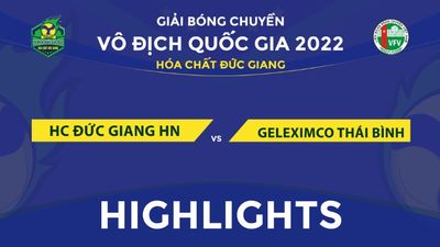 Chung kết Nữ - HC Đức Giang HN - Geleximco Thái Bình