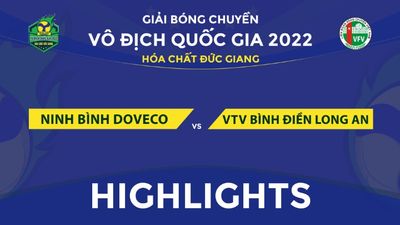  Tranh hạng 3 Nữ Ninh Bình Doveco - VTV Bình Điền Long An