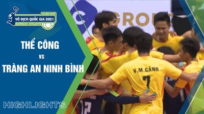 Highlights: Thể Công vs Tràng An Ninh Bình - CK Nam Giải Bóng chuyền VĐQG 2021