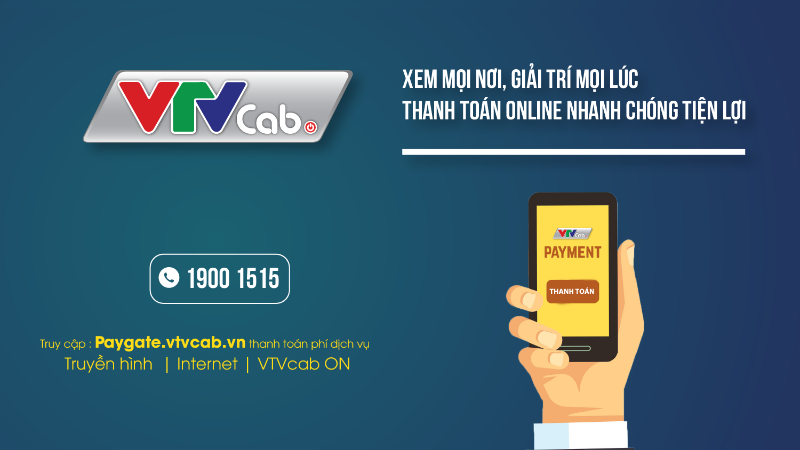 Xem Thanh Toán Online | VTVcab ON